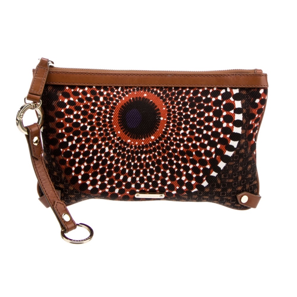 Exclusive Limited Edition Burberry Printed Canvas Clutch